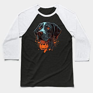 Pointer dog halloween Baseball T-Shirt